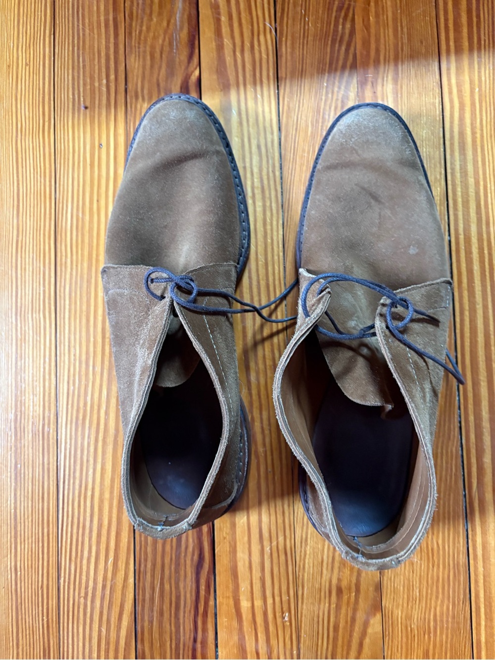 Allen Edmonds Massdrop Snuff Suede Chukka Boot